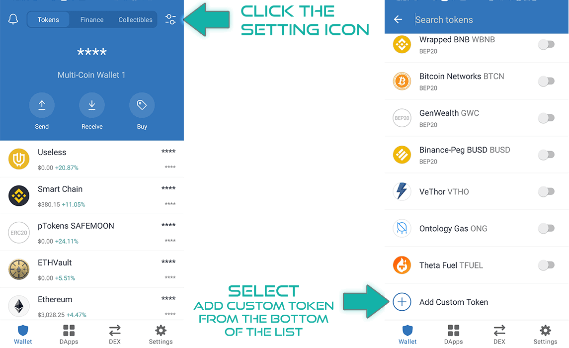 Trust Wallet Add Custom Token