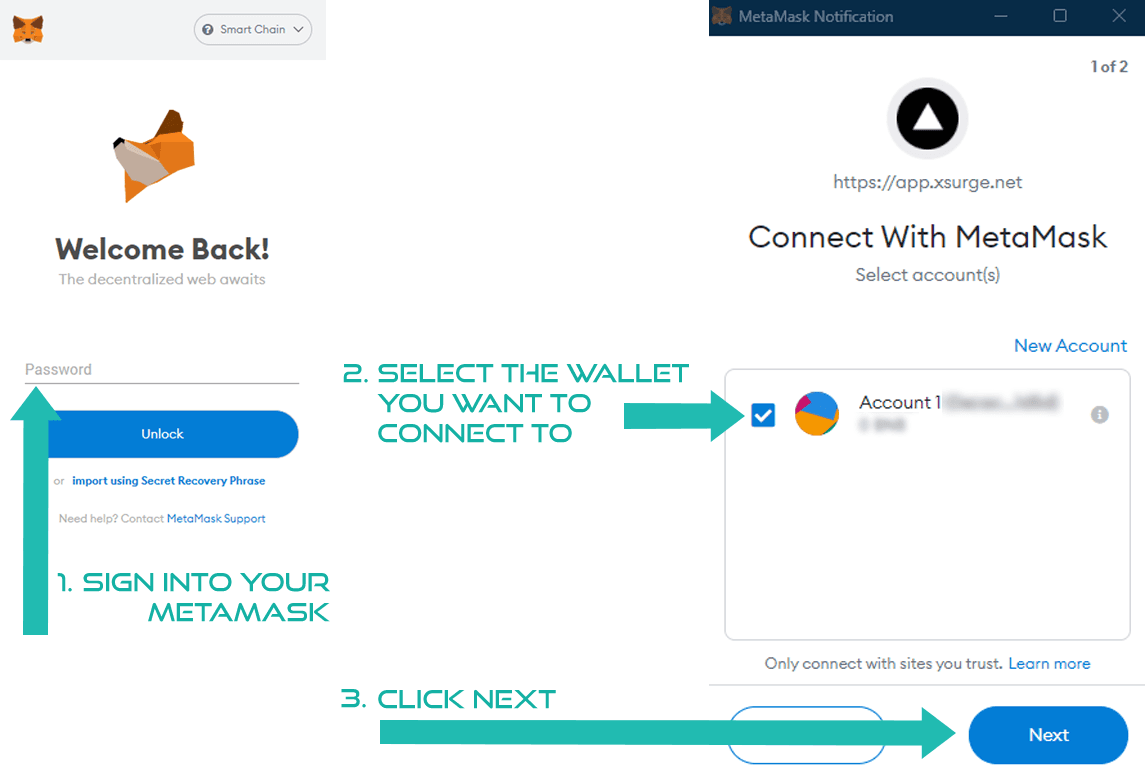 Meta Mask Wallet Connect