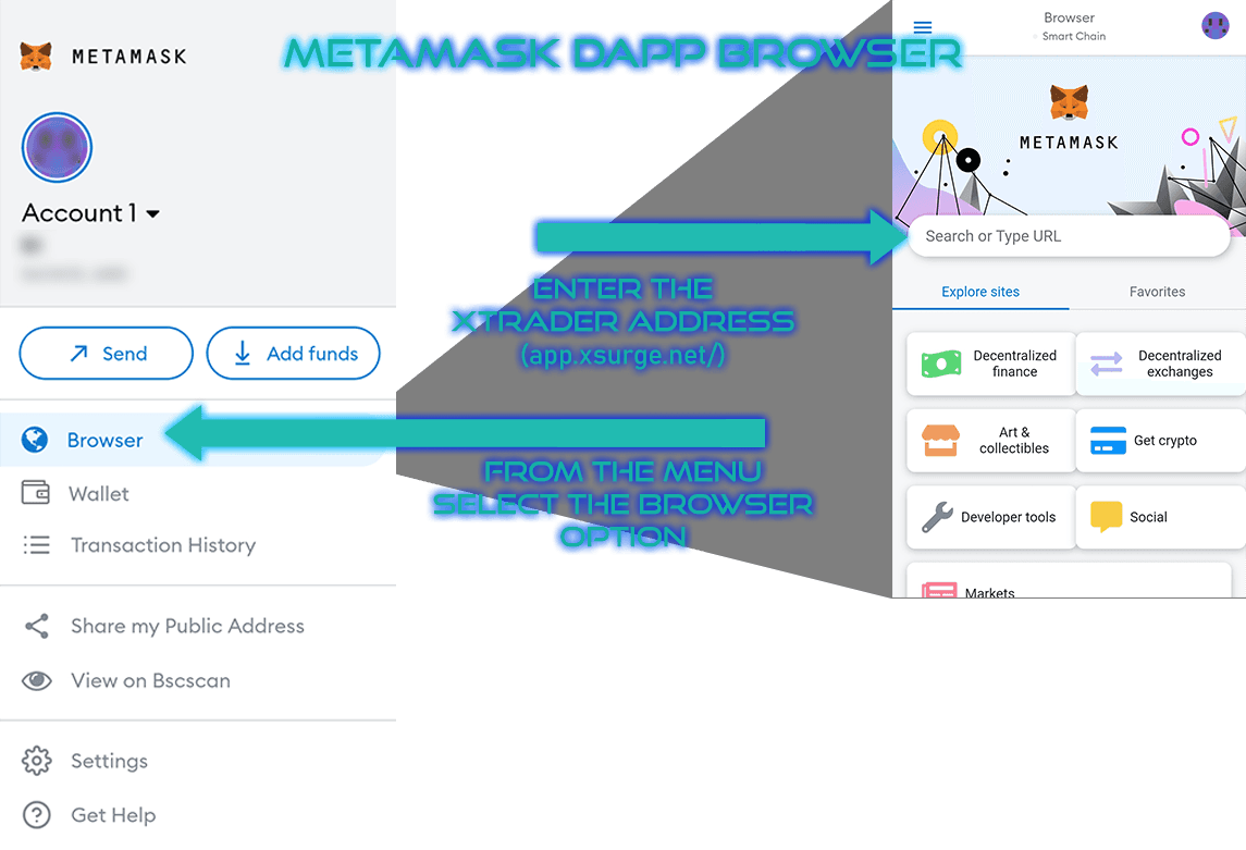 Meta Mask Dapps Browser