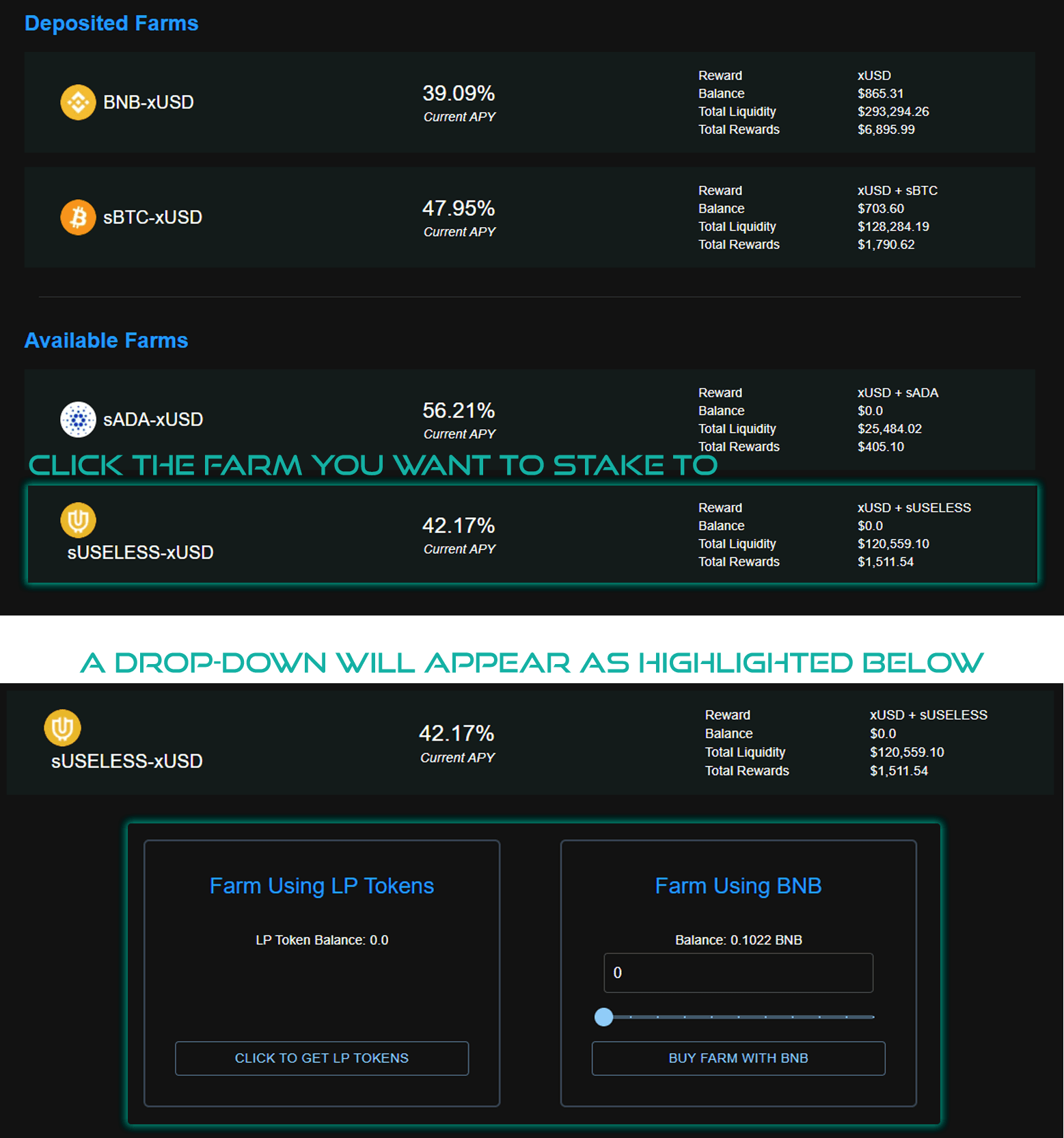 XTrader Farm Tab Open