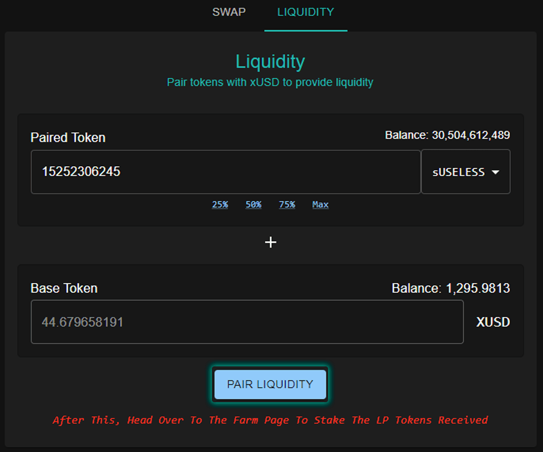 XTrader Liquidity Page 2