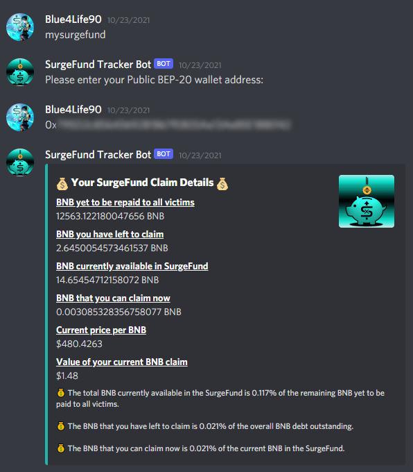 Discord Surge Fund Bot